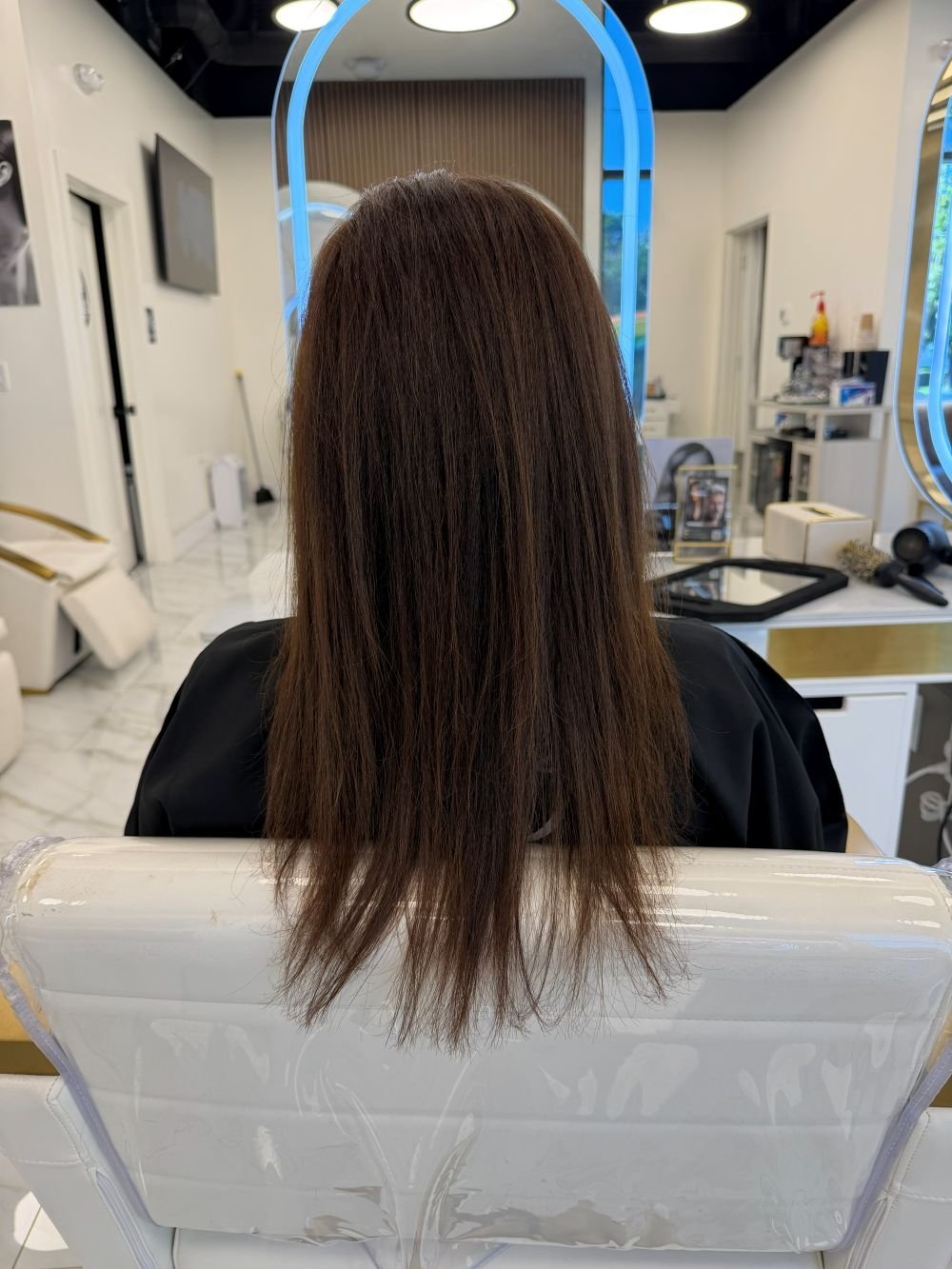 Brazilian Blowout, after